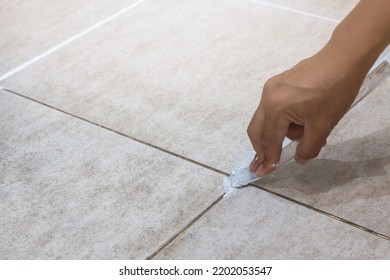 DIY - Repair Old Tile Grout