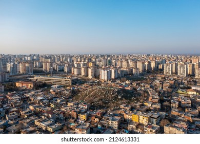 Diyarbakir City Slum And New Buildings