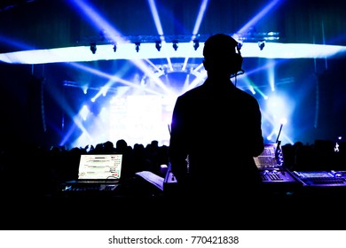 Dj Hands Night Club Party Under Stock Photo 770421838 | Shutterstock