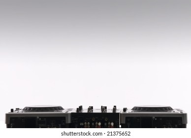 Dj Mixer Isolated On White