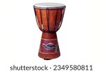 Djembe: A hand drum from West Africa, played with bare hands and known for its deep, resonant tones.