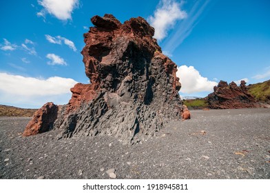 Djupalon Beach On The Snæfellsnes Peninsula In Iceland.