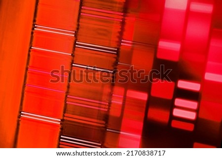DNA data with genetic information.