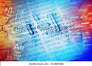 DNA Data. Science Concept.