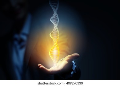 DNA molecule research - Shutterstock ID 409270330