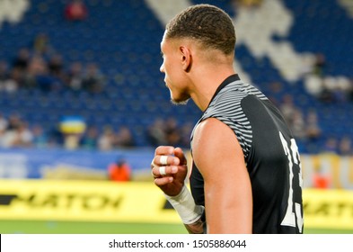 DNIPRO, UKRAINE - September 10, 2019: Leon Balogun During The Friendly Match Between National Team Ukraine Against Nigeria National Team, Ukraine