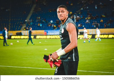 DNIPRO, UKRAINE - September 10, 2019: Leon Balogun During The Friendly Match Between National Team Ukraine Against Nigeria National Team, Ukraine