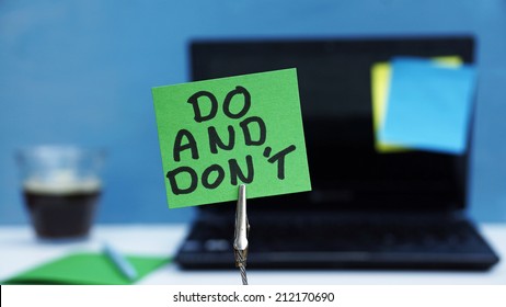 1,490 Do dont signs Stock Photos, Images & Photography | Shutterstock