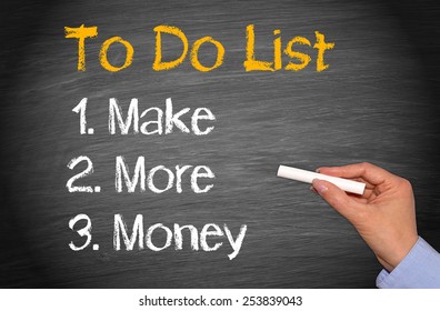 To Do List - Make More Money