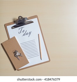 To do list today concept