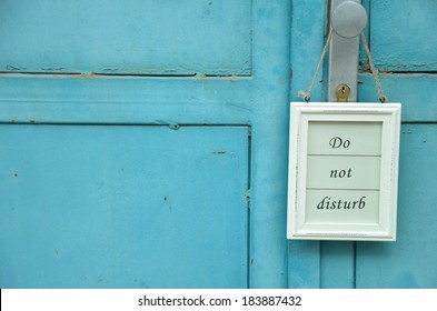 Do Not Disturb