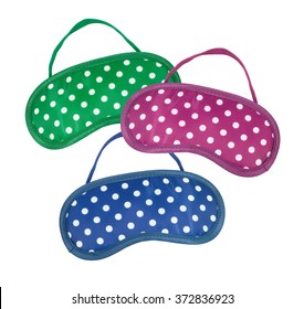 Do Not Disturb Eye Mask In Pink, Blue And Green