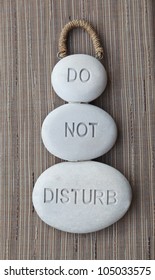 Do Not Disturb Sign