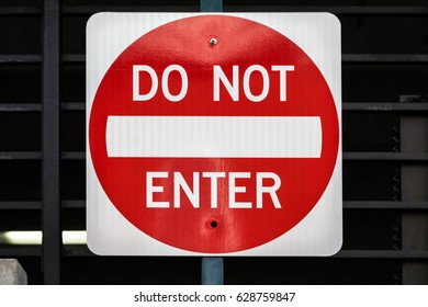 Do Not Enter Sign Stock Photo 113394982 | Shutterstock