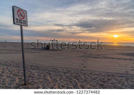 Do Not Step Fire Pits Sign Stock Photo Edit Now 1227374482