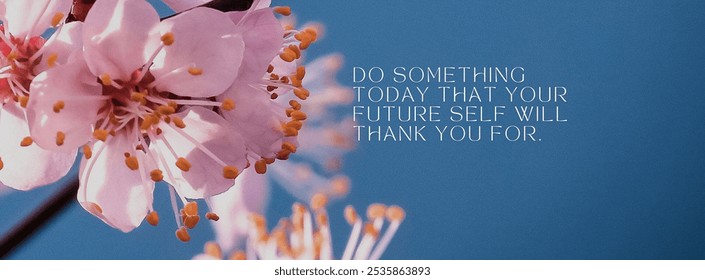 Do something today that your future self will thank you for !!! Banner