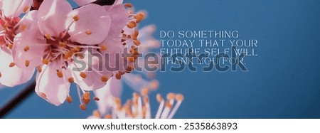 Do something today that your future self will thank you for !!! Banner