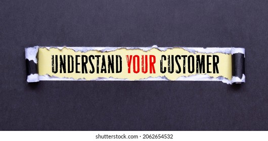 Do You Know Your Customer Text On Wood Background