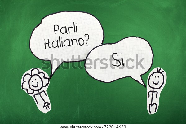 Do You Speak Italian Yes Italian Stock Photo Edit Now 722014639