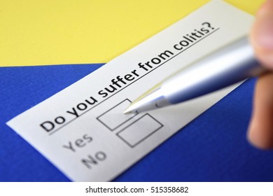 Do you suffer from colitis?Yes