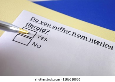 Do You Suffer From Uterine Fibroid? Yes Or No