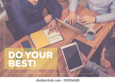 DO YOUR BEST! CONCEPT