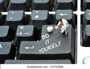 Do It Yourself On Keyboard Return Enter Key Button