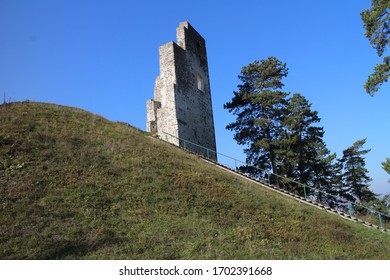 Dobra Niva castle in Podzamcok  in central Slovakia