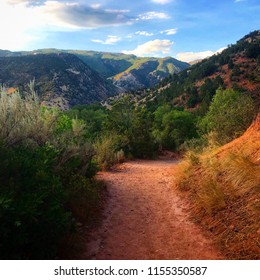 The Doc Holliday Grave Site Trail Overlooking Glenwood Springs, CO