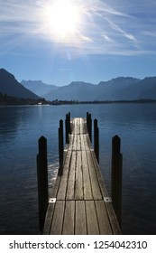 The Dock At Chillon Castle