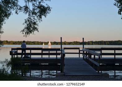 Dock On Lake Calhoun