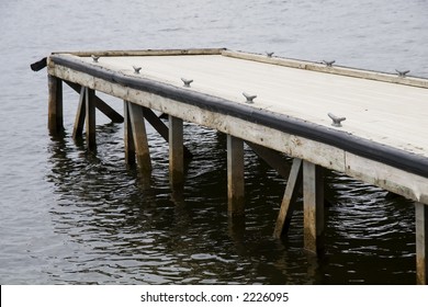 Dock over the water