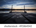 Dock at sunset