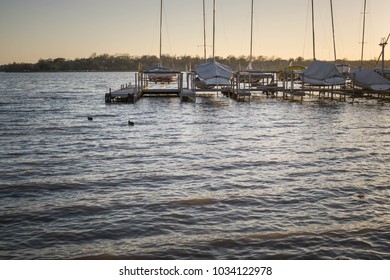 Dock At Sunset