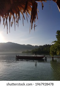 Dock At Wayag Island Raja Ampat