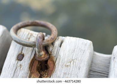 Docking - old metal ring