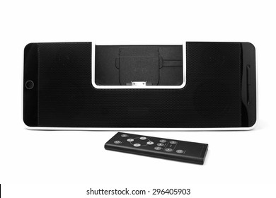 Docking Station Speaker For Smartphone With Remote