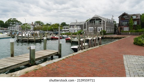 Docks At Edgartown Harbor, Martha's Vineyard