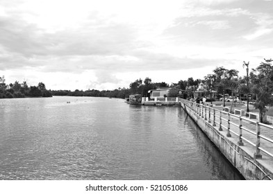 Docks on the River.