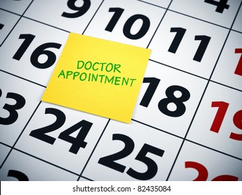 5,214 Doctor appointment on calendar Images, Stock Photos & Vectors ...