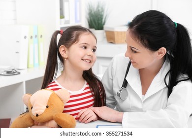 Doctor And Child In The Office