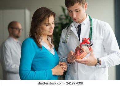 Doctor Consult Patient With Heart Problems