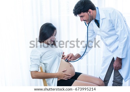 asian women being examined by doctor Perfect c tits