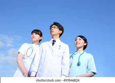 Doctor And Female Nurse