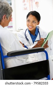 Doctor With Female Patient