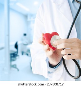 Doctor hand with stethoscope - Shutterstock ID 289308719