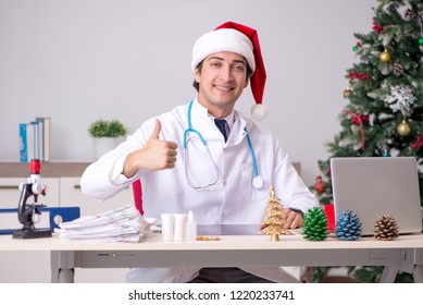 Doctor On The Shift On Christmas Eve