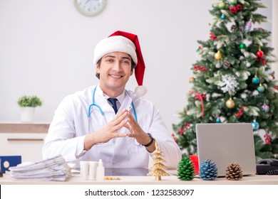 Doctor On The Shift On Christmas Eve