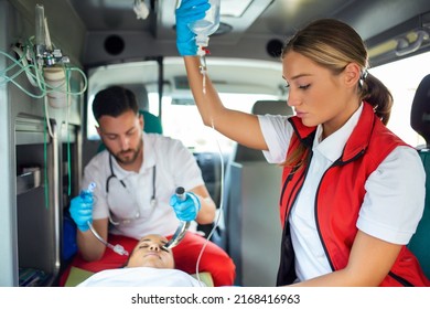 Doctor Ready Endotracheal Intubation Non Breathing Stock Photo ...