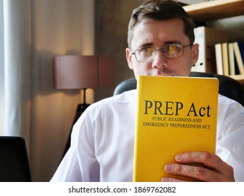 The Doctor Shows Public Readiness And Emergency Preparedness PREP Act Book.